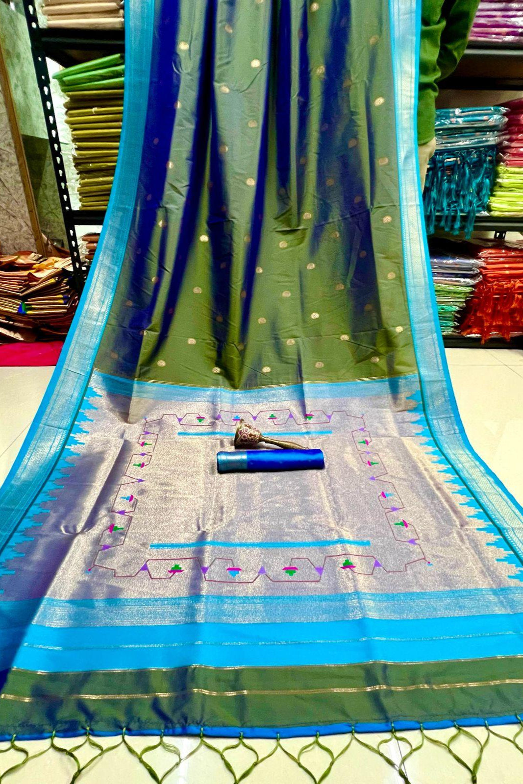 Loving The Vives Paithani Silk Saree