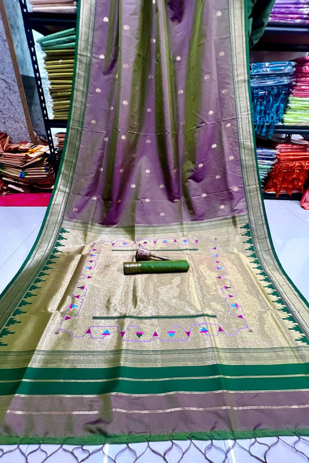 Loving The Vives Paithani Silk Saree