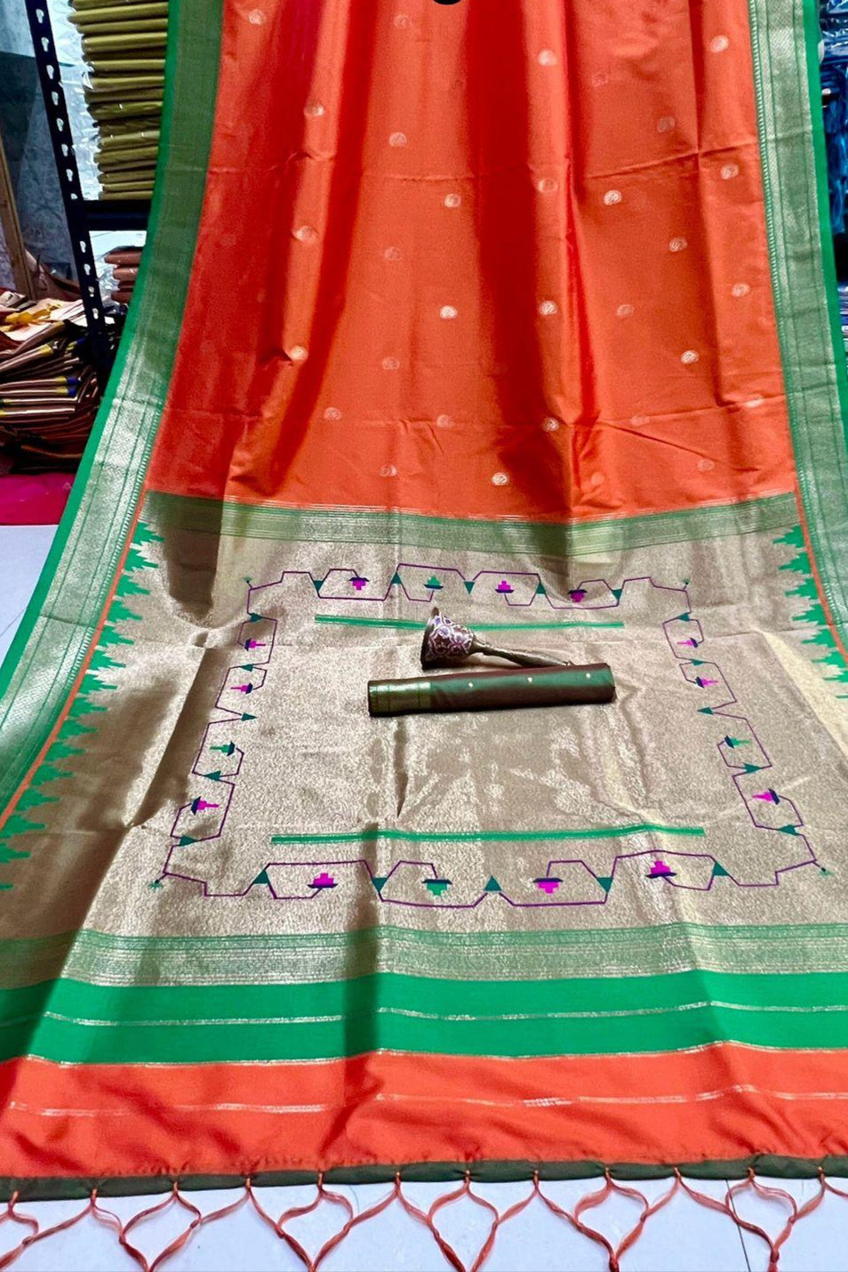 Loving The Vives Paithani Silk Saree