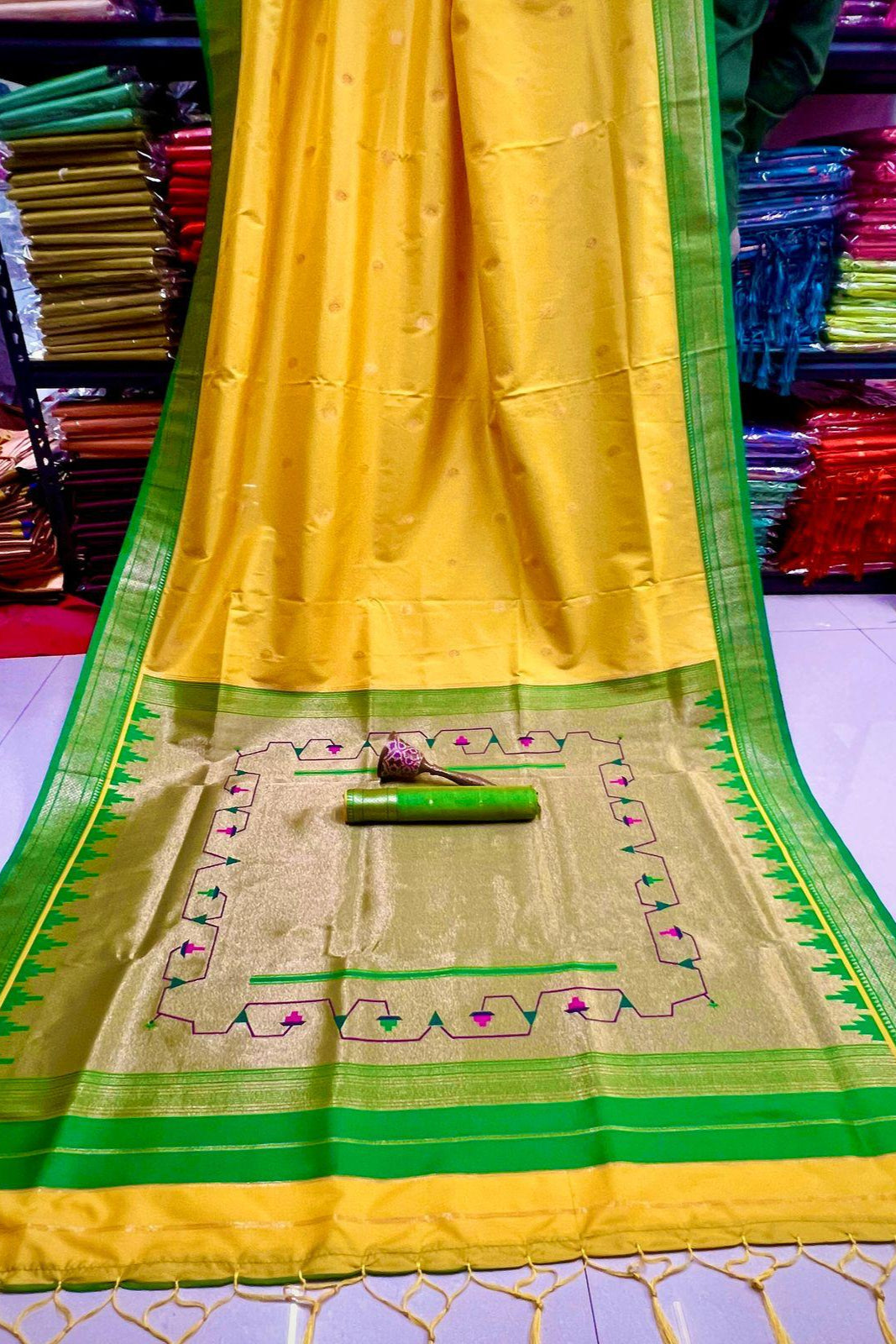Loving The Vives Paithani Silk Saree