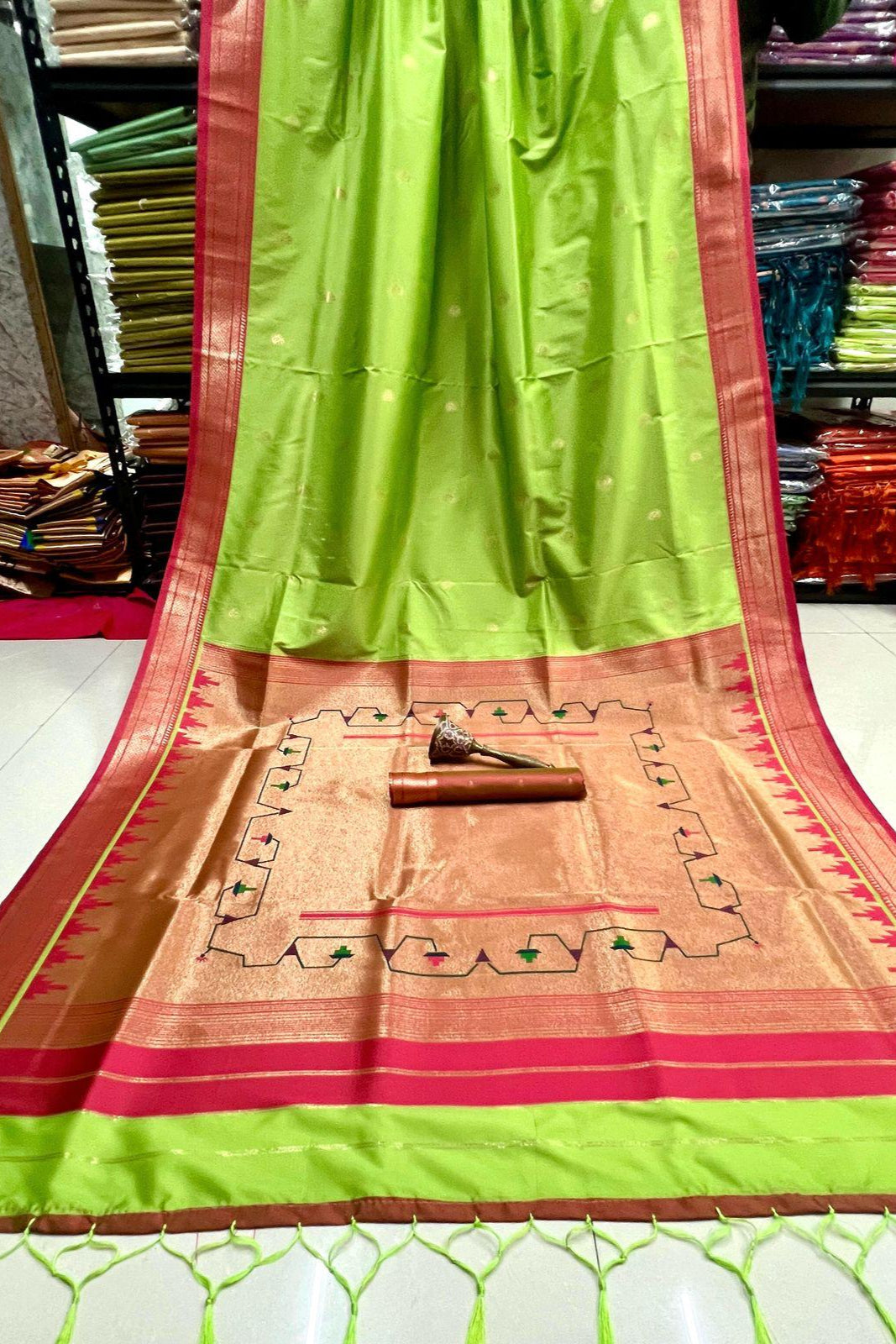 Loving The Vives Paithani Silk Saree