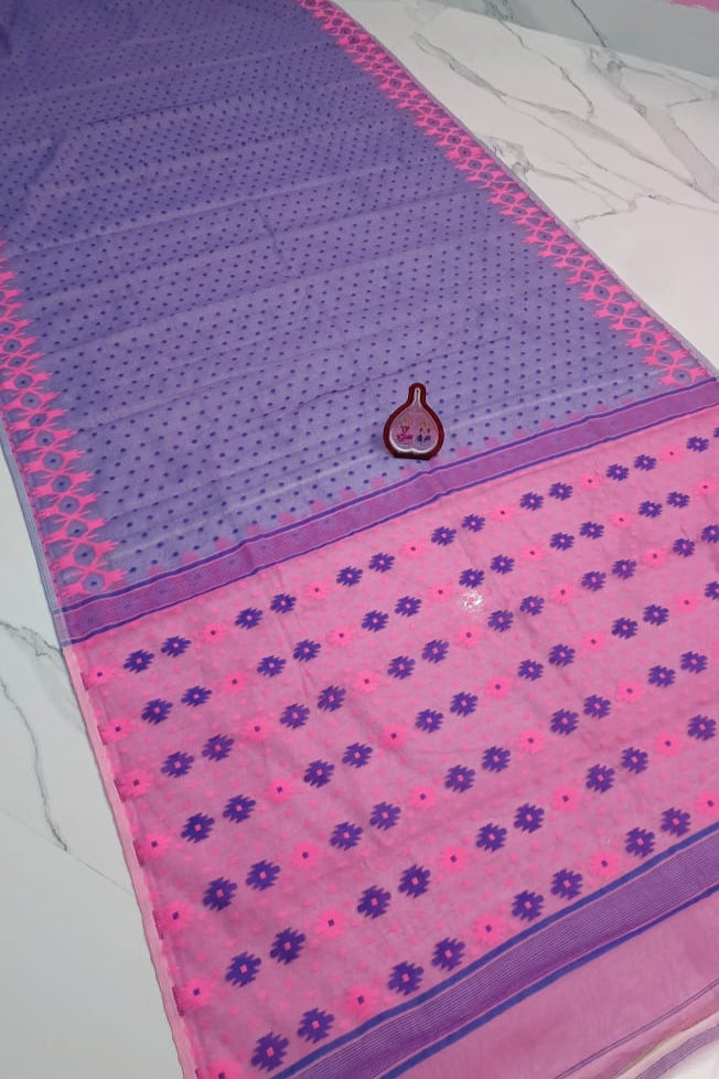 SuryaSikhar Dhakai Jamdani Saree