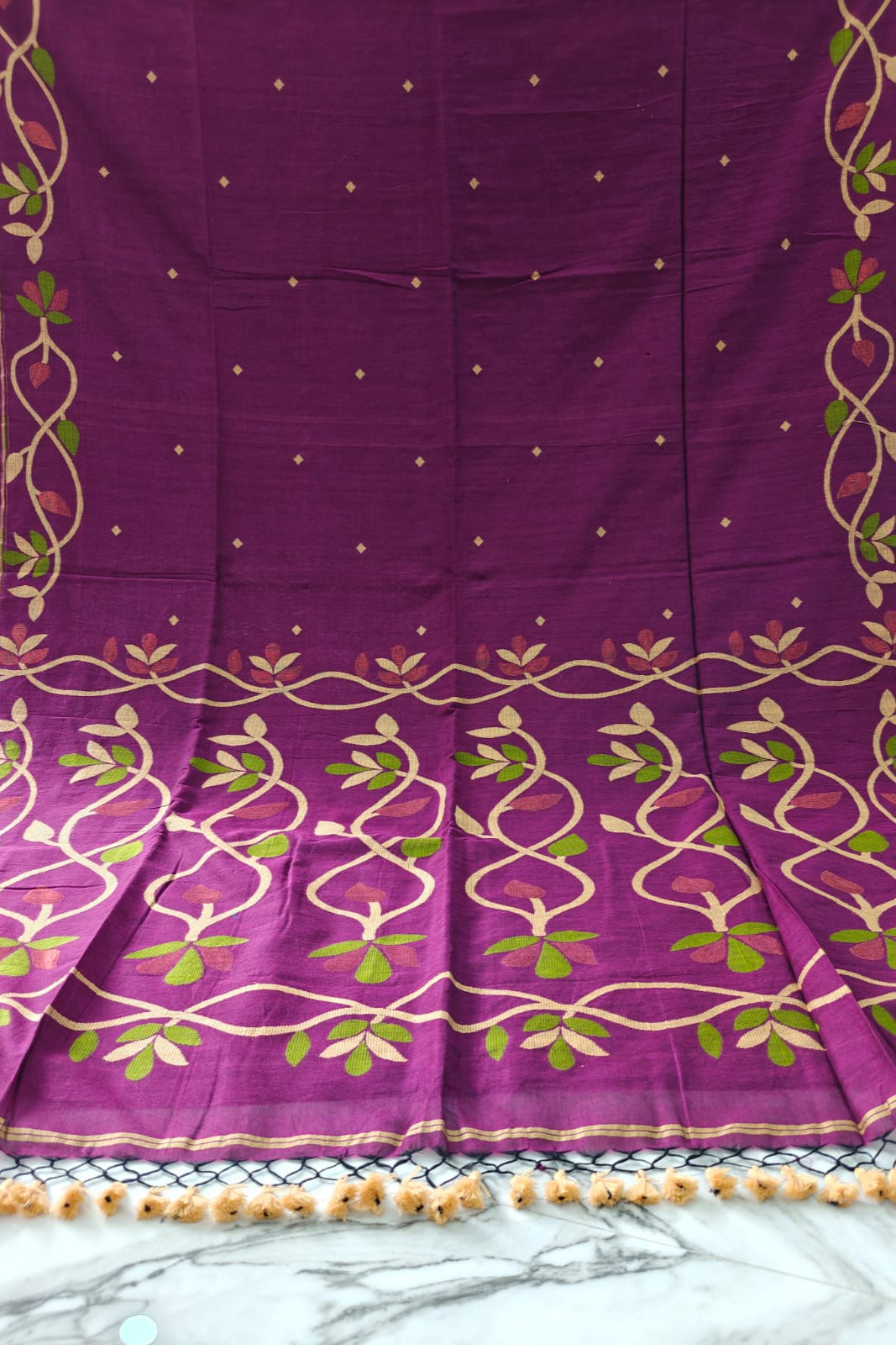 Nribitto Cotton Jamdani Saree