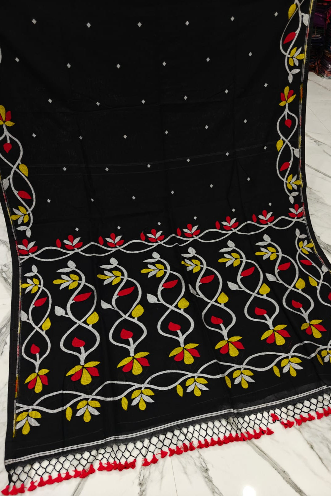 Nribitto Cotton Jamdani Saree