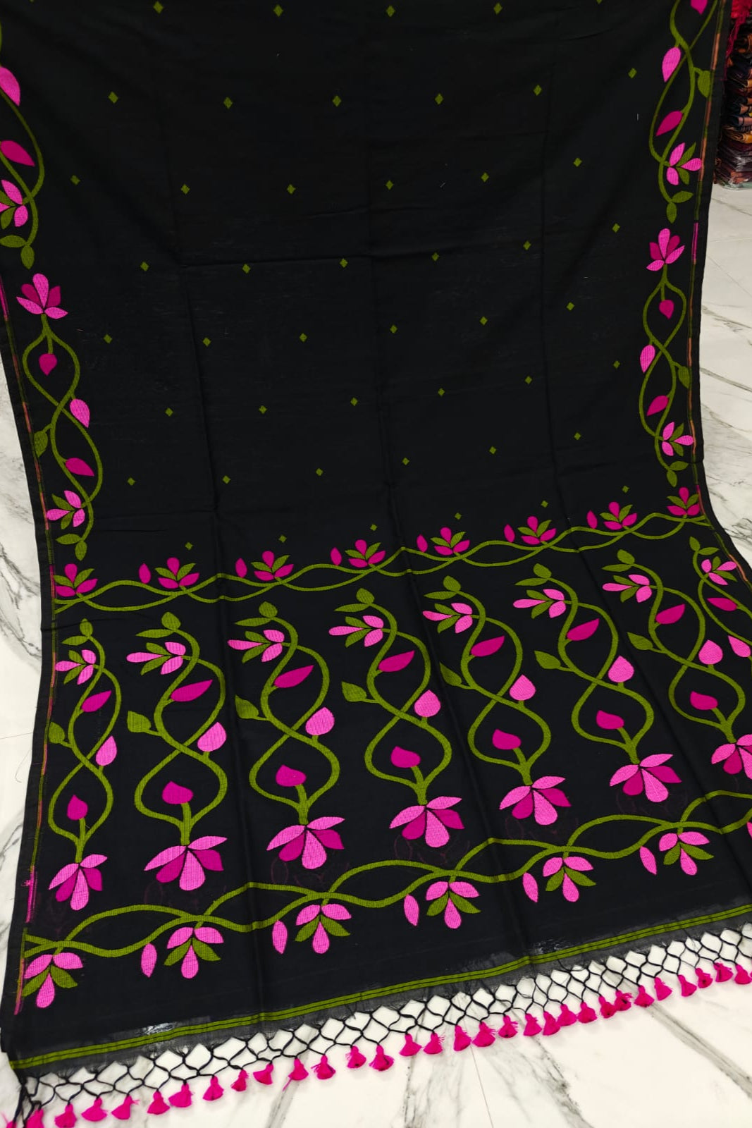 Nribitto Cotton Jamdani Saree