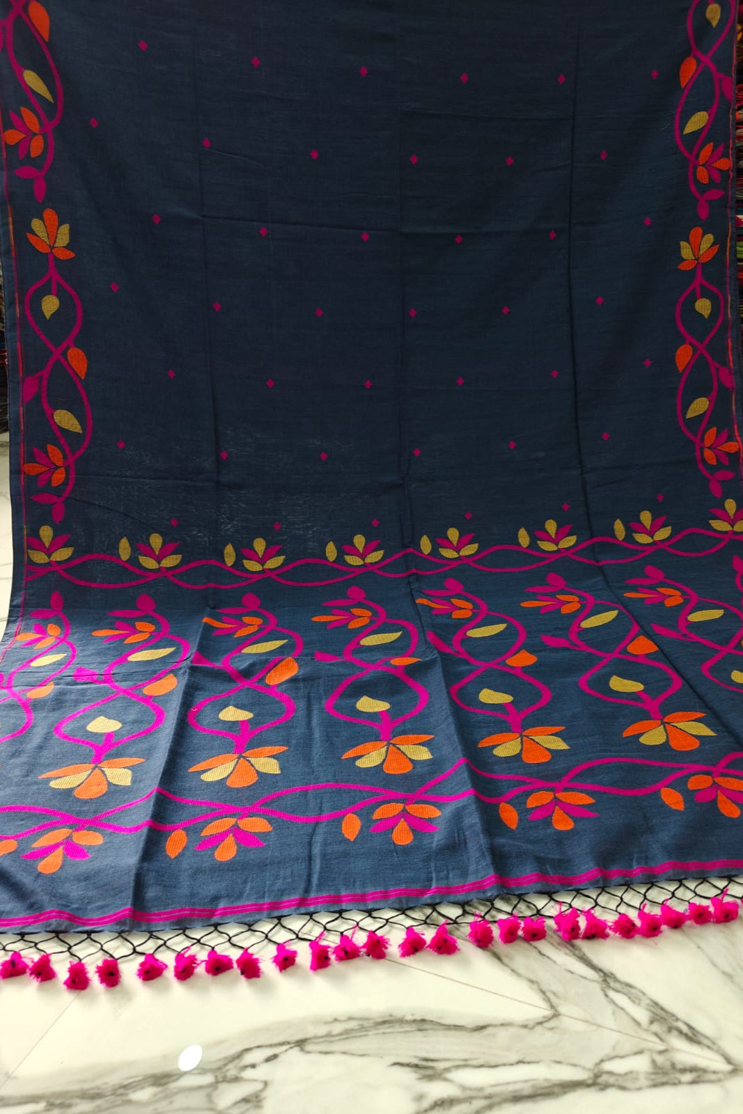 Nribitto Cotton Jamdani Saree