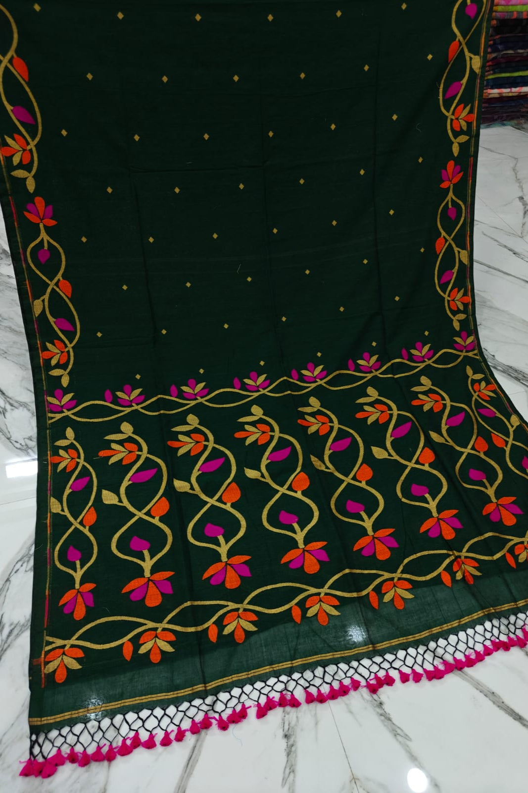 Nribitto Cotton Jamdani Saree