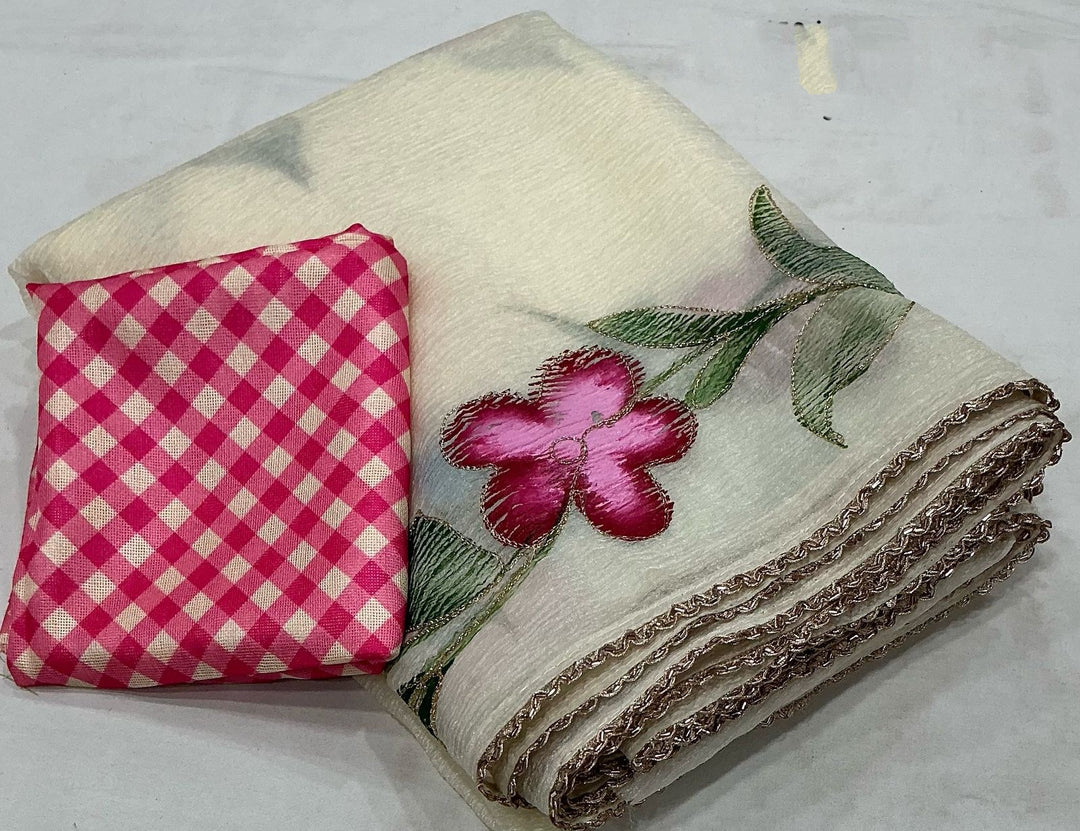 Colors Of Rangoli Crush Silk Saree