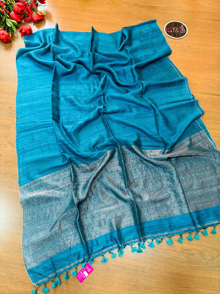 Chalchitra- Very ancient Matka Silk Saree