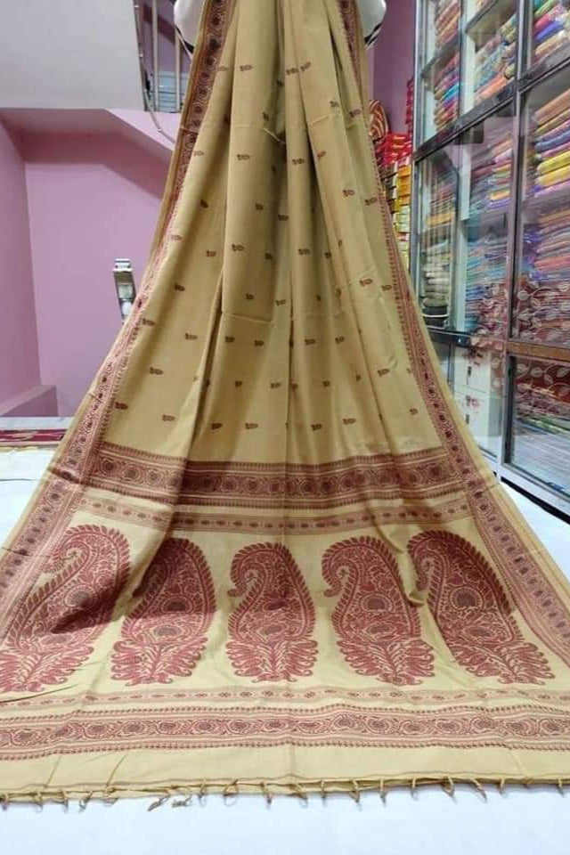 Woven with Heritage Cotton Baluchuri Saree
