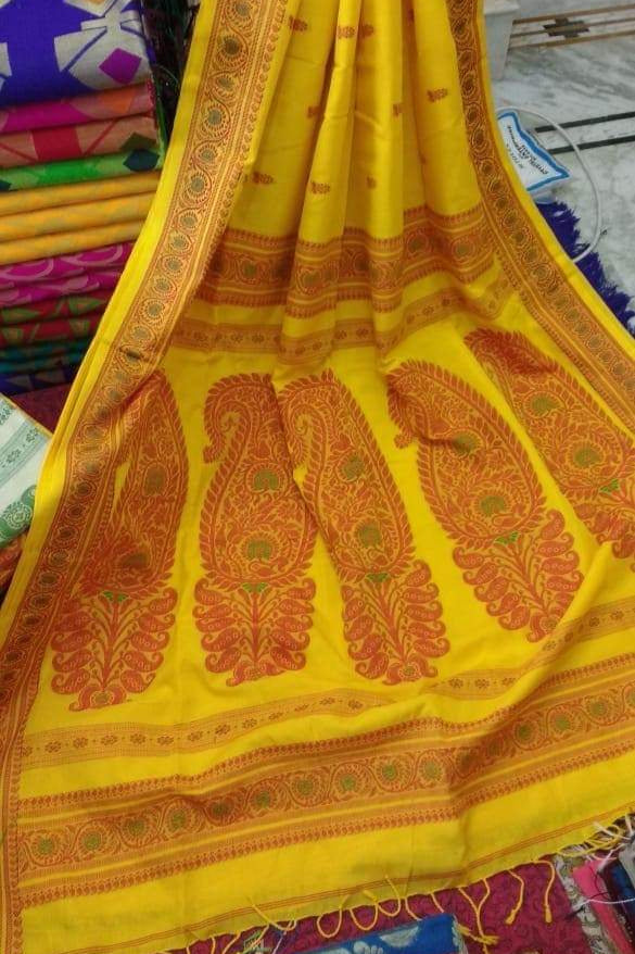 Woven with Heritage Cotton Baluchuri Saree