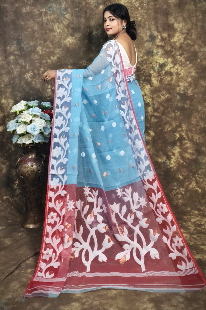 Countless Rituals Dhakai Jamdani Saree