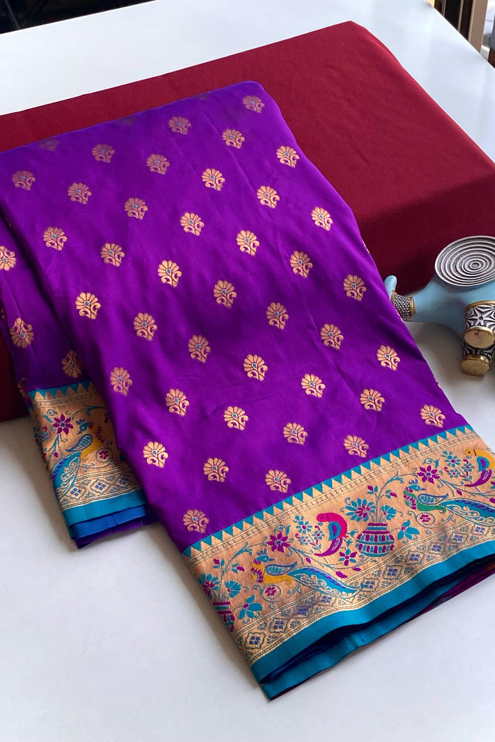 Festival Of Lights Paithani Silk Saree