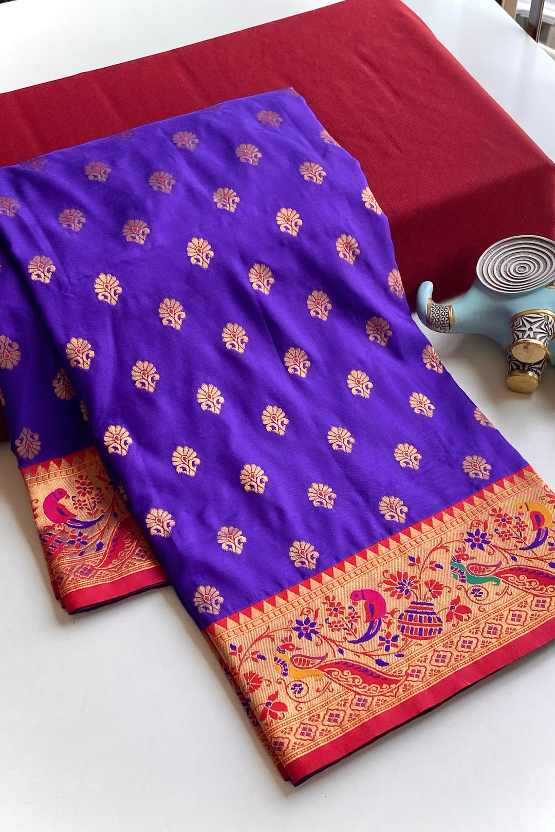 Festival Of Lights Paithani Silk Saree