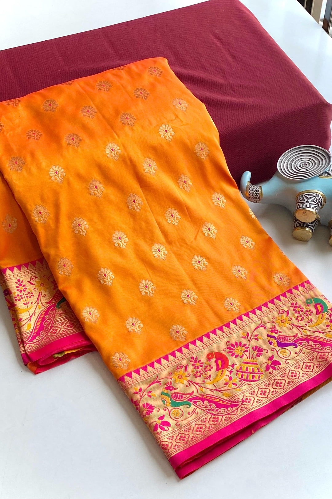 Festival Of Lights Paithani Silk Saree