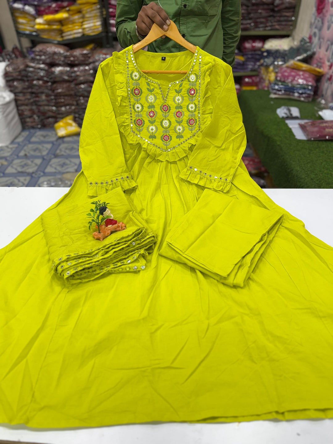 A Little Art Cotton Kurti Set