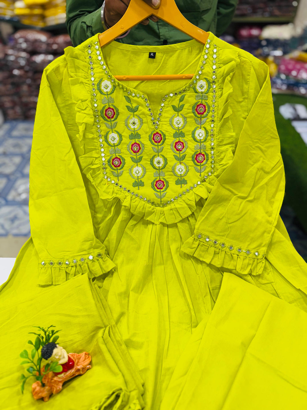 A Little Art Cotton Kurti Set