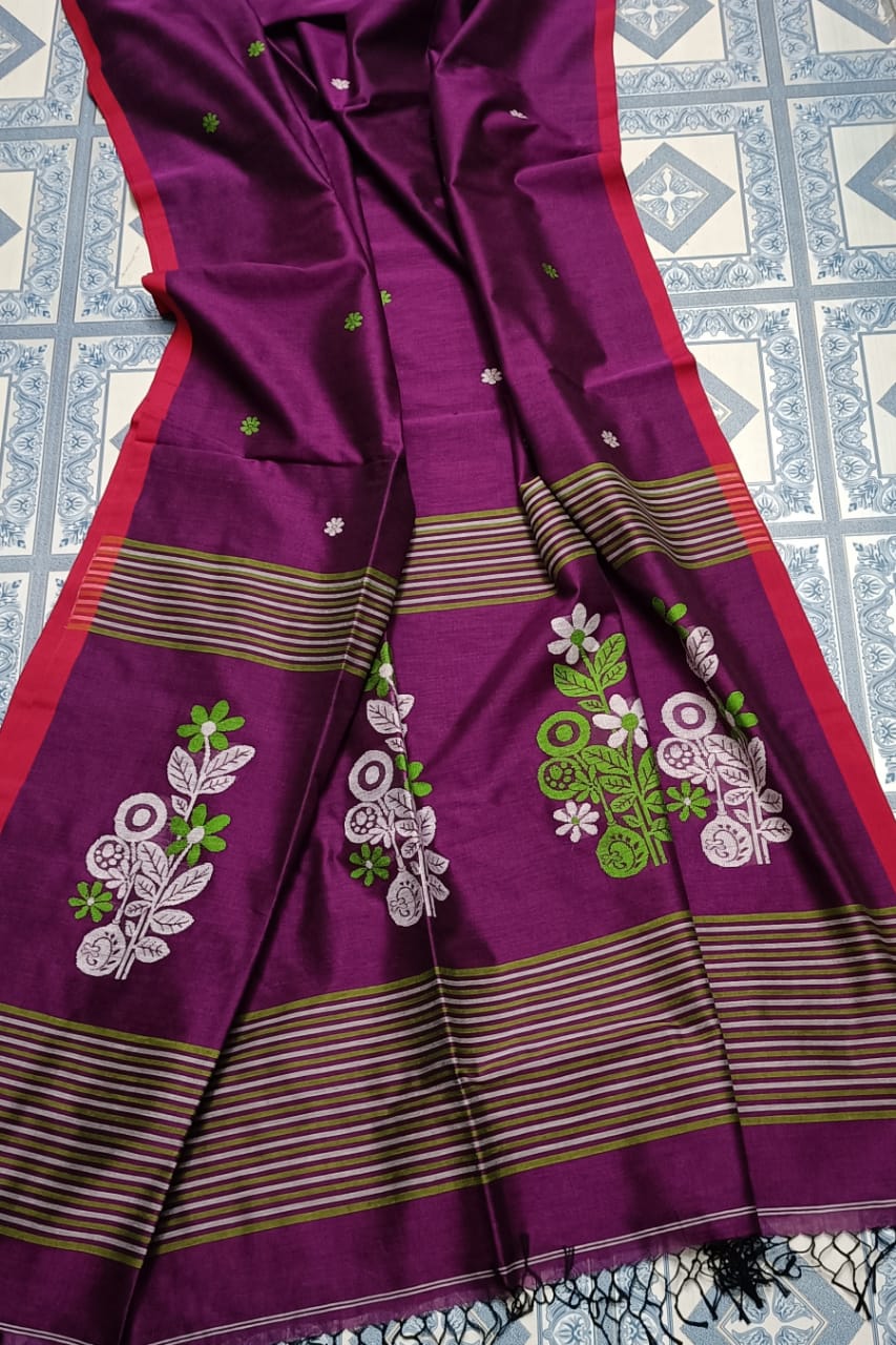 Tithi Khadi Cotton Saree