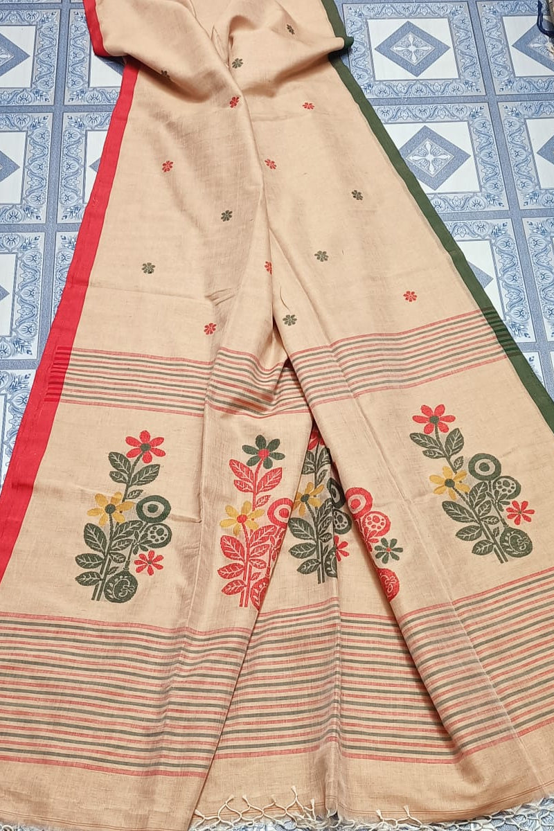 Tithi Khadi Cotton Saree