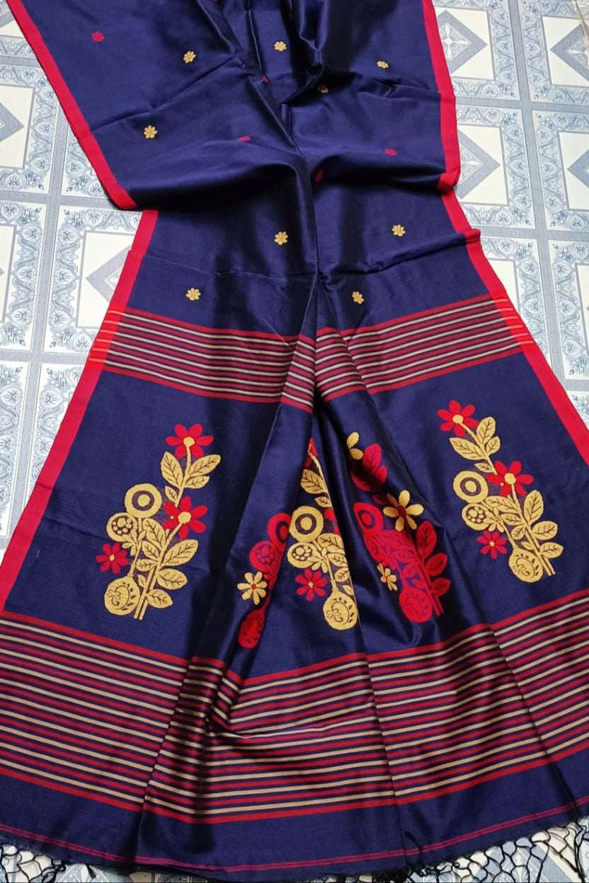 Tithi Khadi Cotton Saree