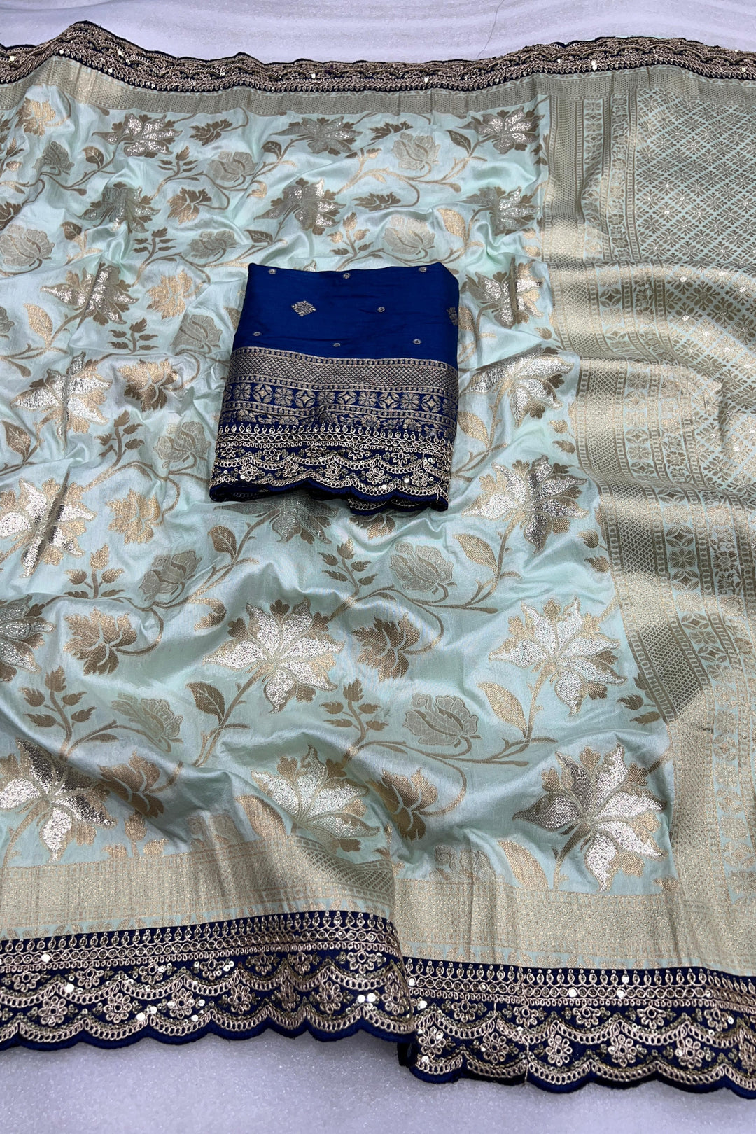 Grace Beyond Time Banarasi Dola Silk Saree