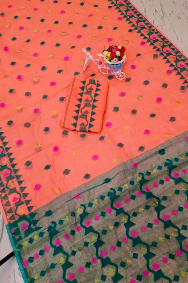 Surbahar Dhakai Jamdani Saree