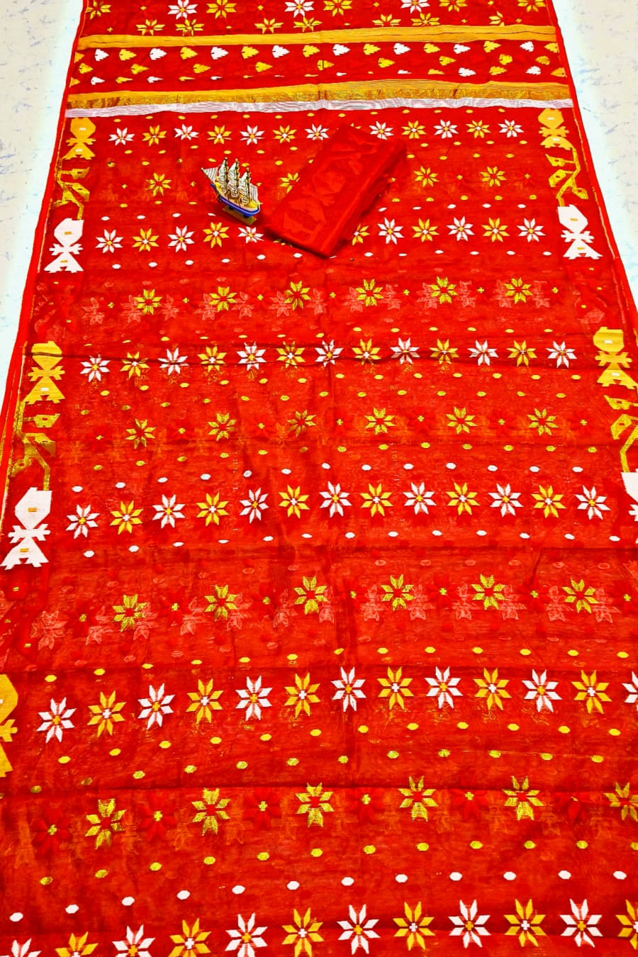 Shaili Dhakai Jamdani Saree
