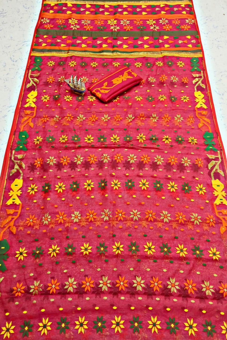 Shaili Dhakai Jamdani Saree
