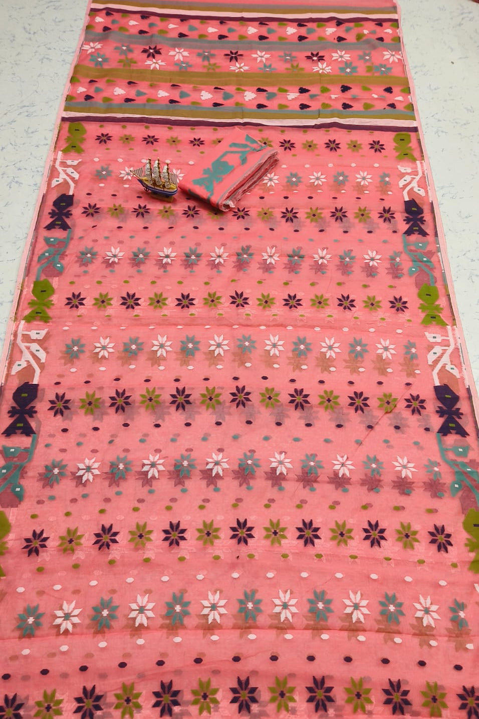 Shaili Dhakai Jamdani Saree