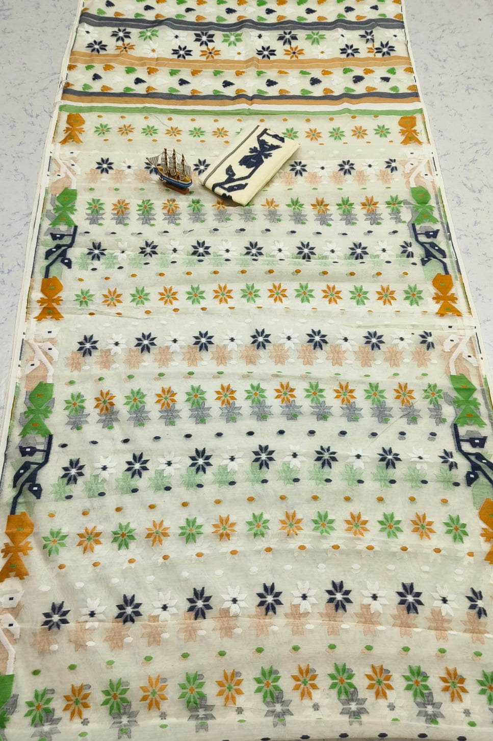 Shaili Dhakai Jamdani Saree