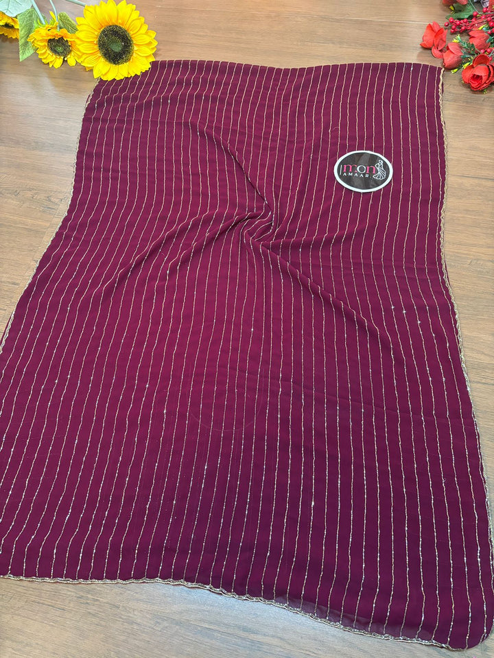 Last Of the Stars-Designer saree