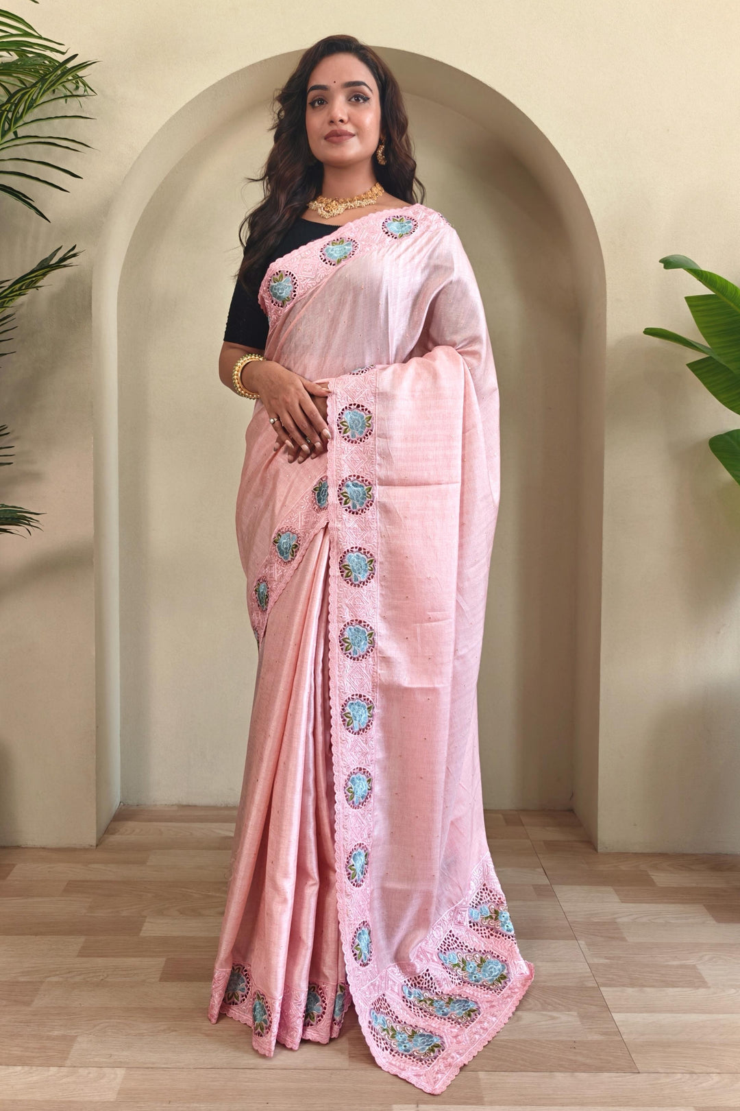 Ancestral Elegance Tussar Silk Saree