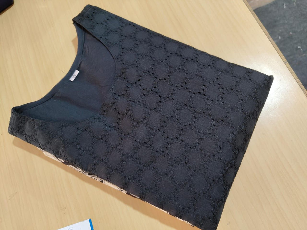 Fashion Wave Cotton Midi Dress