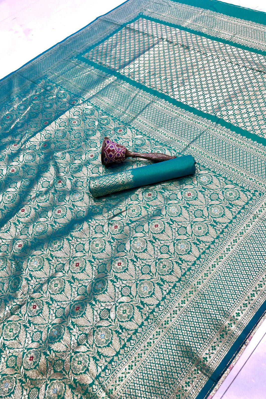 Bond Of Love Fancy Silk Saree