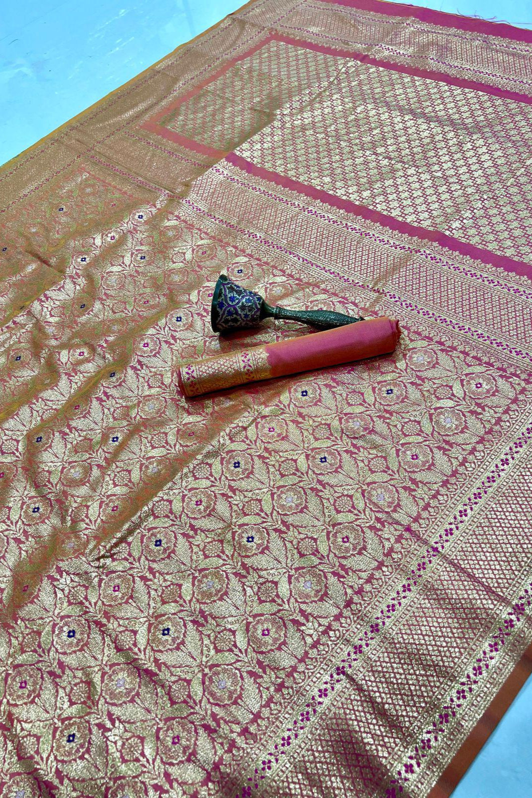 Bond Of Love Fancy Silk Saree