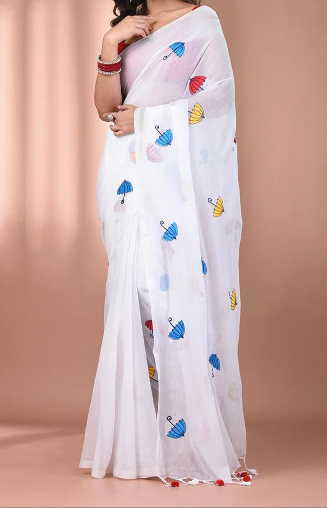 Anondini Mul Cotton Saree