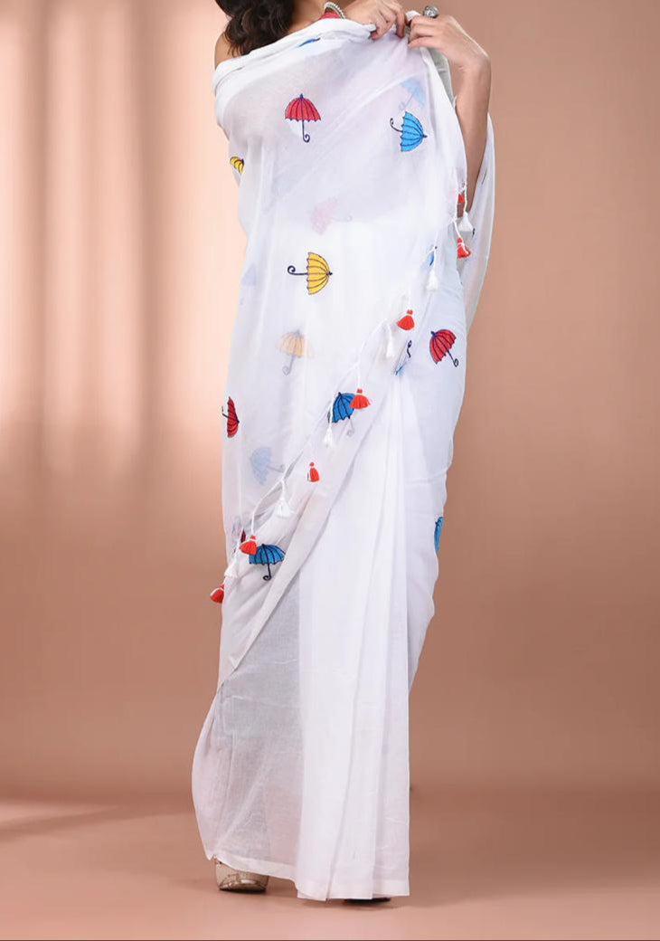 Anondini Mul Cotton Saree