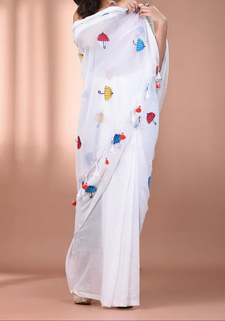 Anondini Mul Cotton Saree