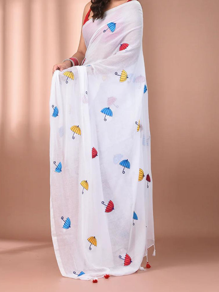 Anondini Mul Cotton Saree