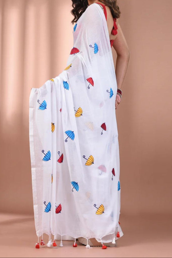 Anondini Mul Cotton Saree