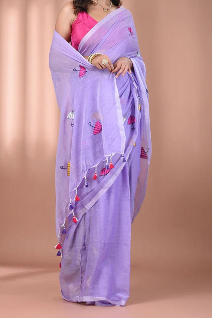 Anondini Mul Cotton Saree