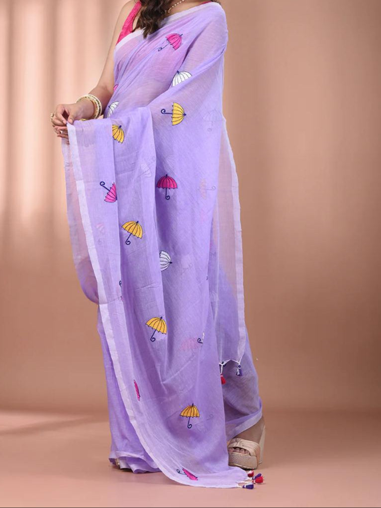 Anondini Mul Cotton Saree
