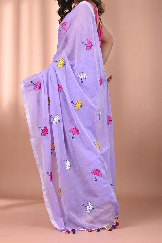 Anondini Mul Cotton Saree