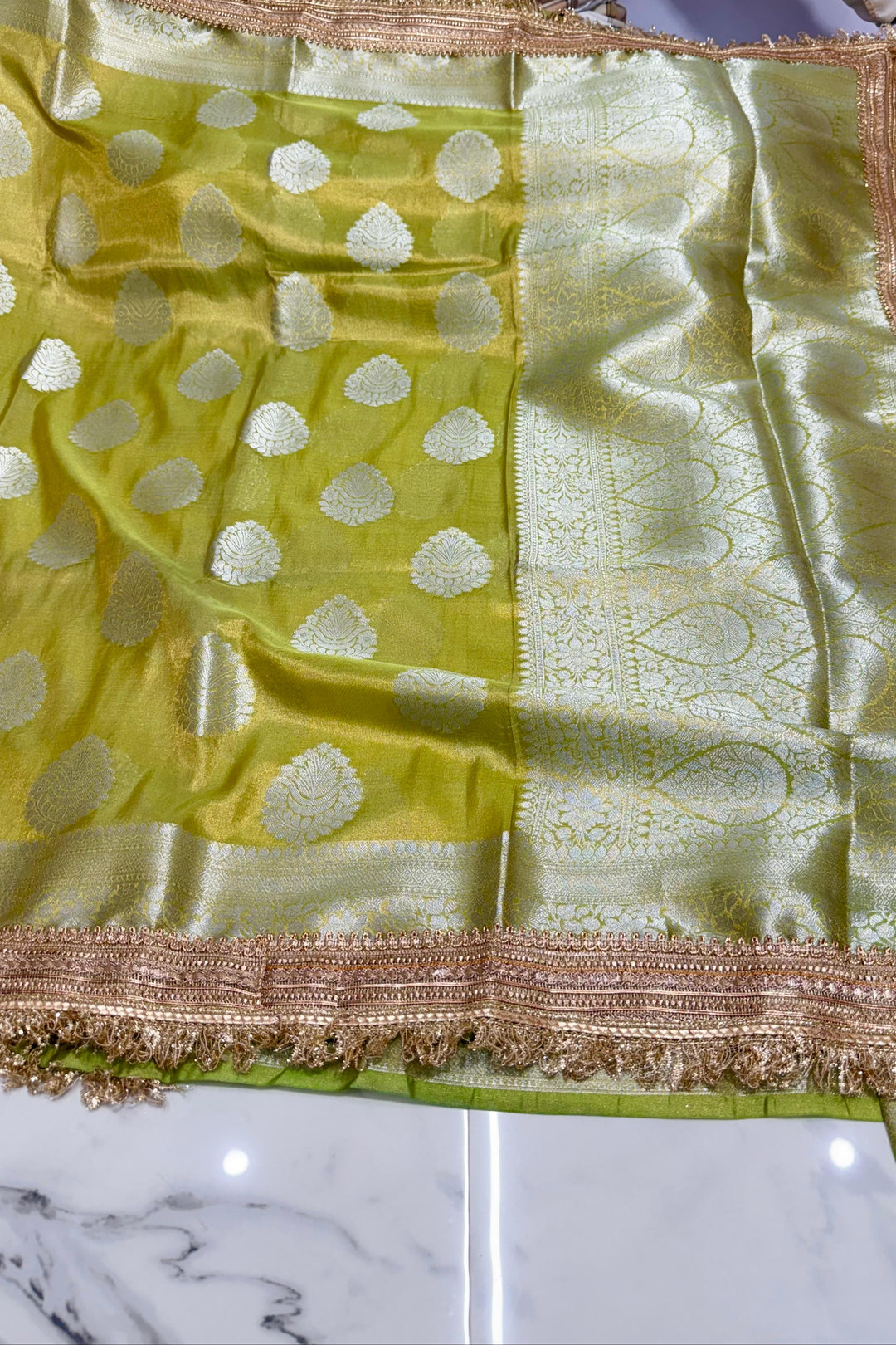 Silken Dreams Banarasi Tissue Silk Saree
