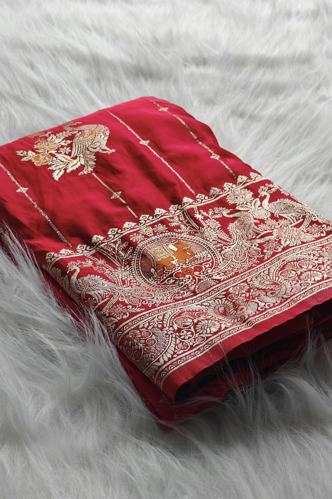 Celebrating You Today Mashru Satin Silk Saree