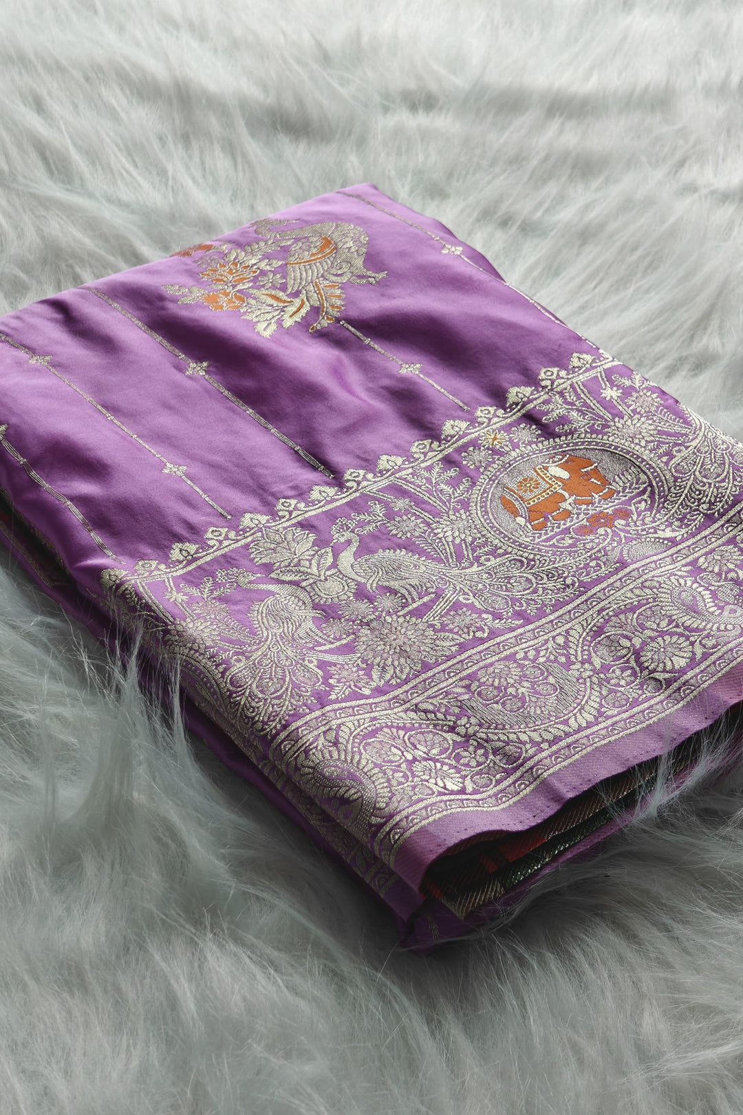 Celebrating You Today Mashru Satin Silk Saree
