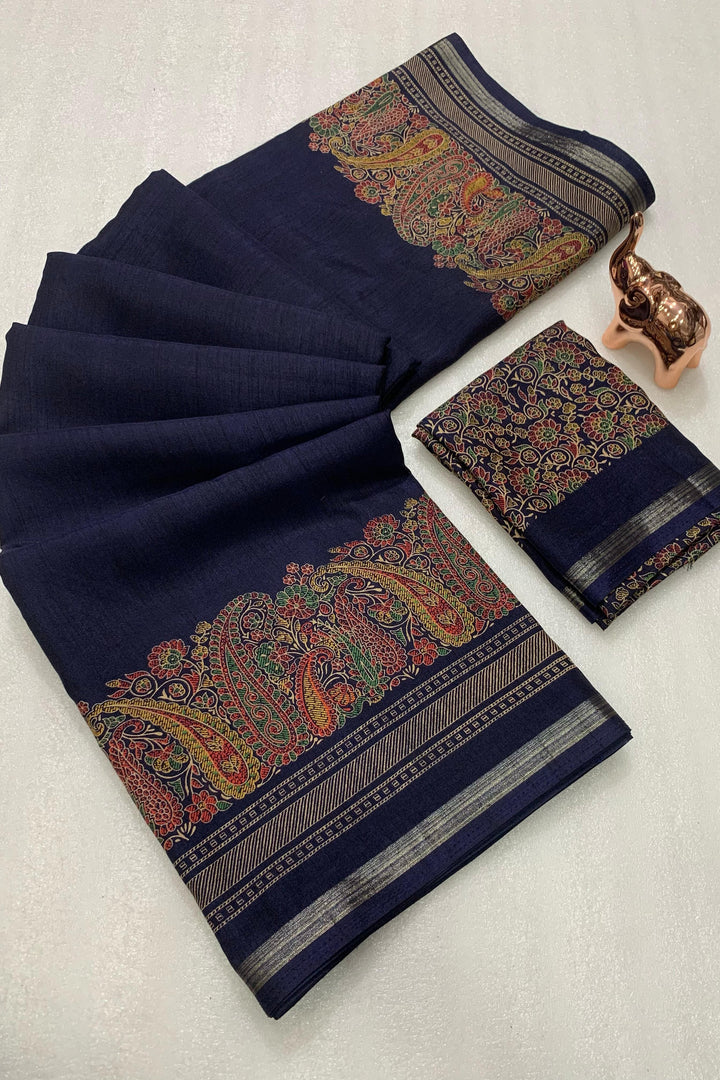 Heartwarming Tussar Silk Saree