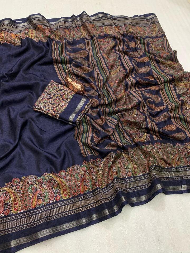 Heartwarming Tussar Silk Saree