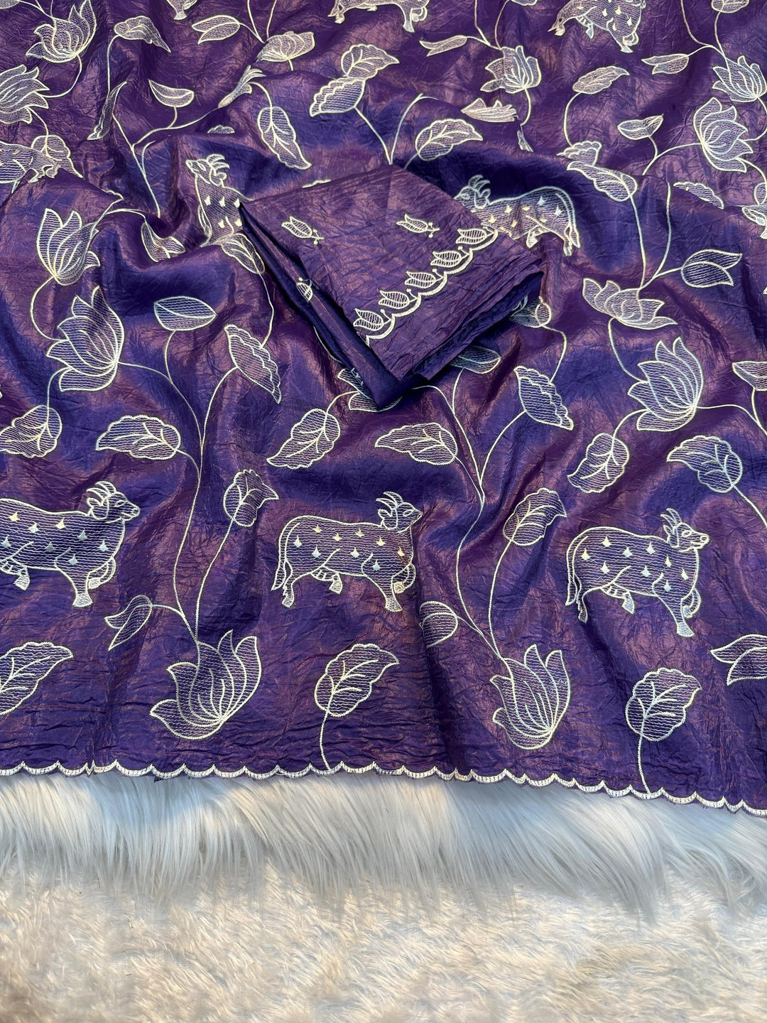 Cherish With Love Crush Silk Saree