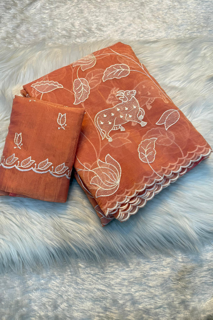 Cherish With Love Crush Silk Saree